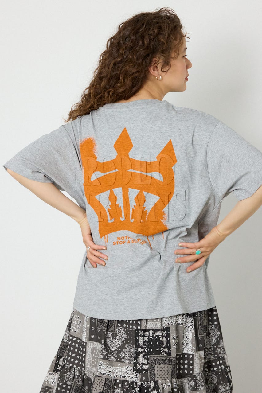 MASTER PROTECT Spray ロゴTシャツ T.GRY FREE
