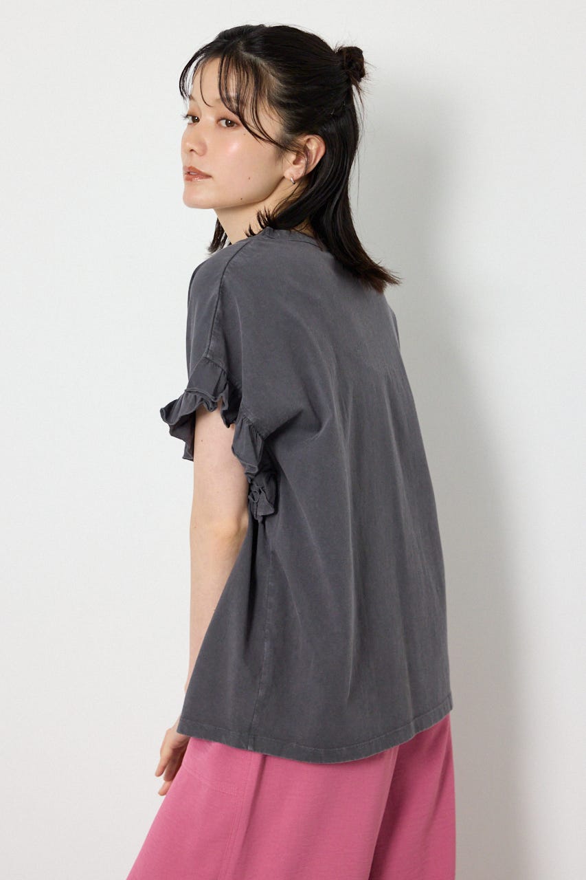 Vintage アソートフリル Tシャツ C.GRY FREE