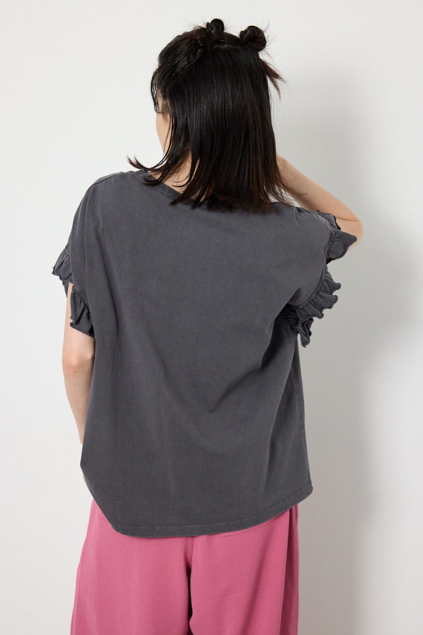 Vintage アソートフリル Tシャツ C.GRY FREE
