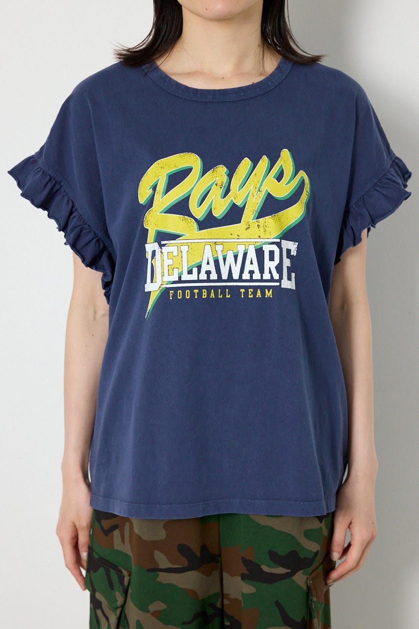 Vintage アソートフリル Tシャツ NVY FREE