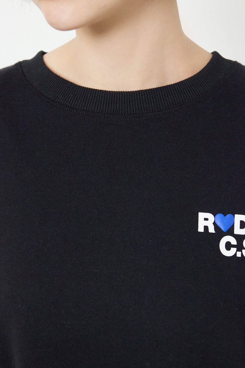 バックハートロゴワンピース BLK FREE