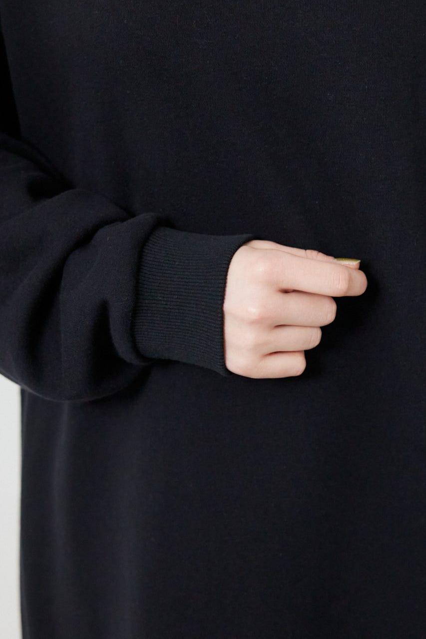 バックハートロゴワンピース BLK FREE