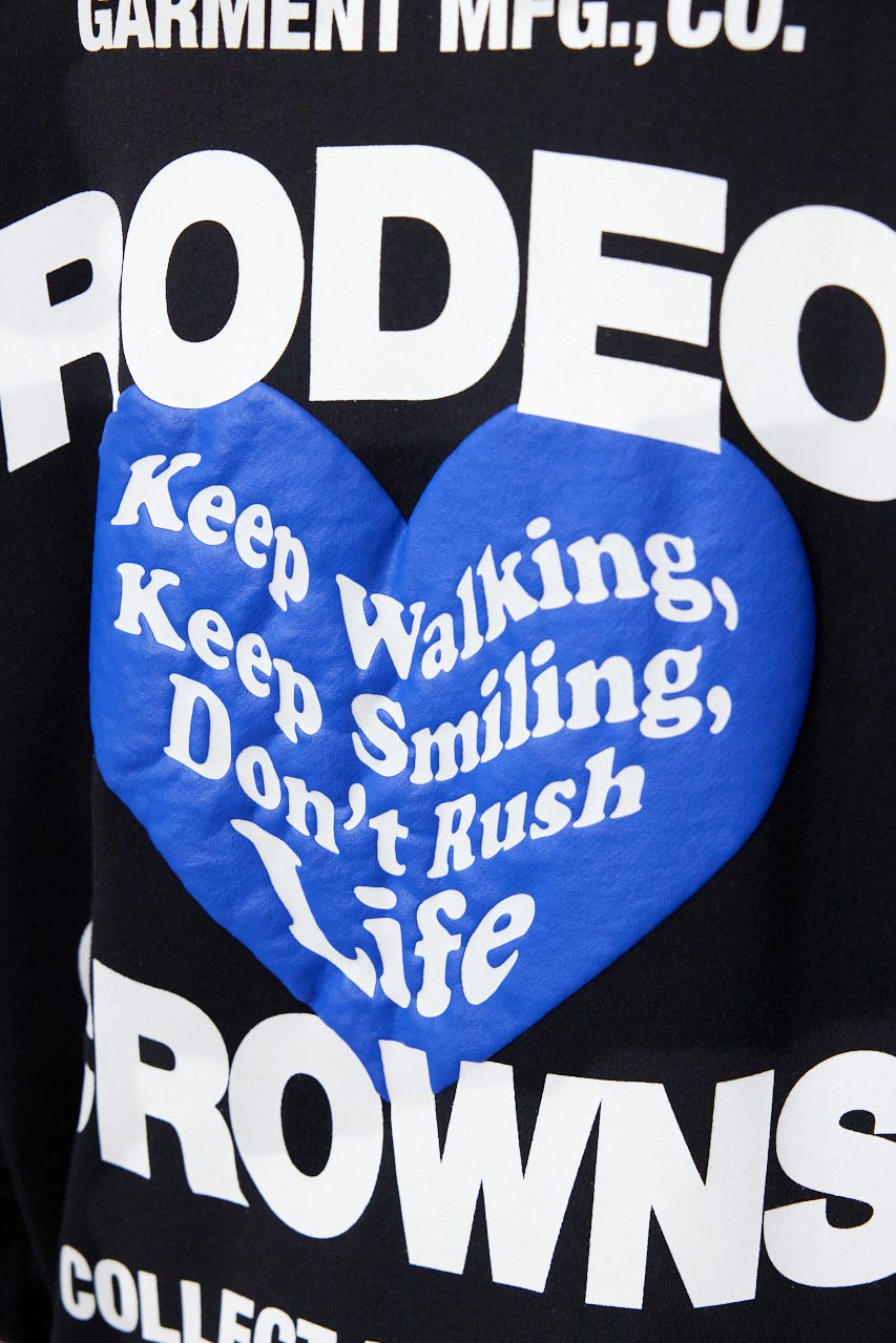 バックハートロゴワンピース BLK FREE