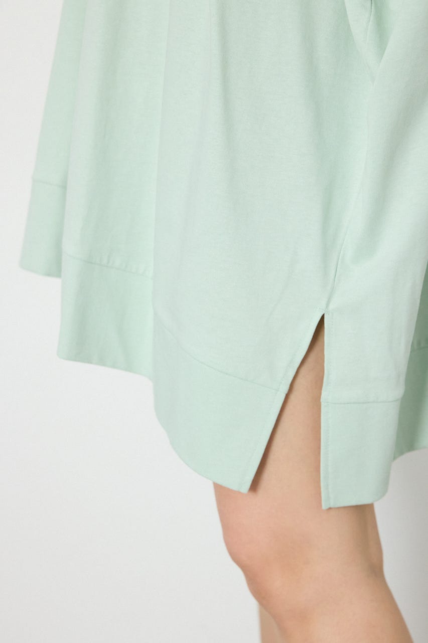 EMBROIDERY FLOWERSワンピース L/BLU FREE