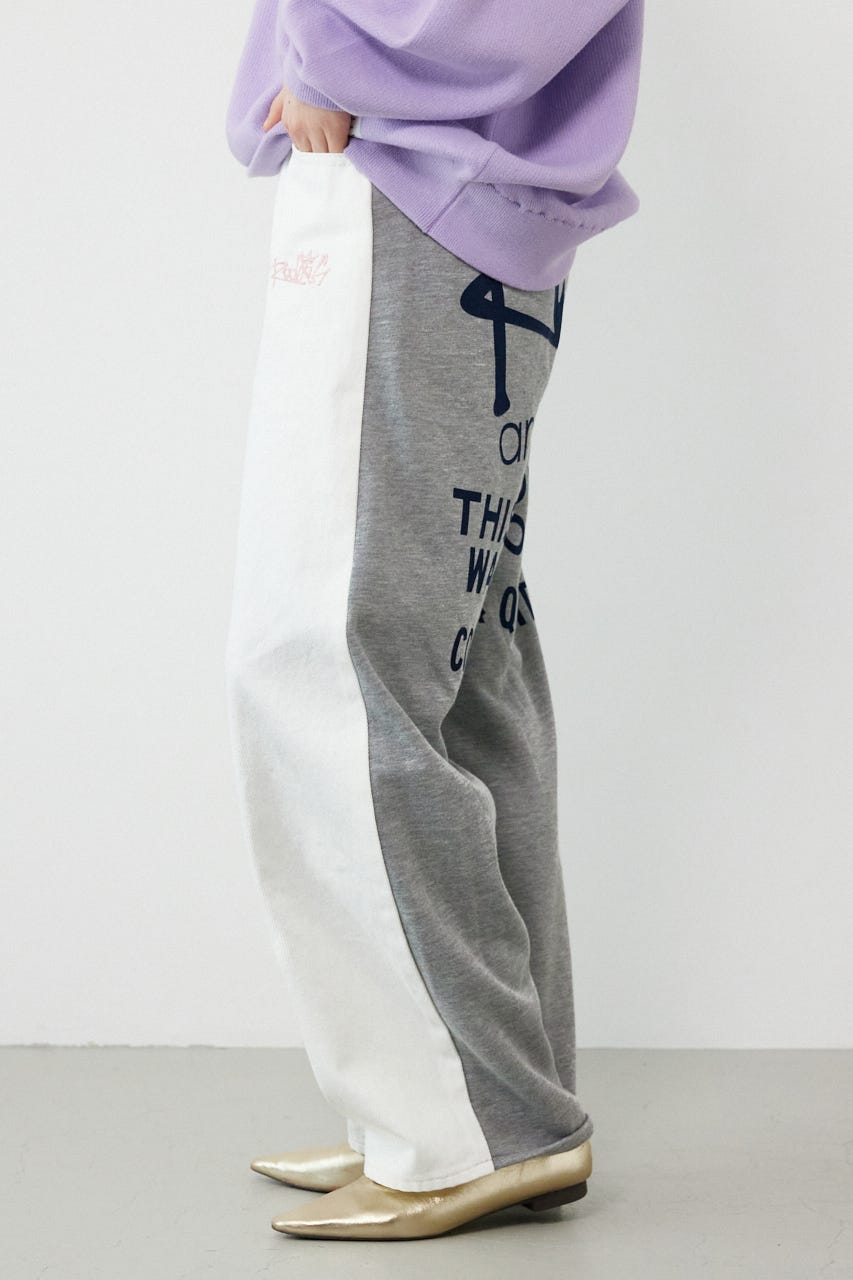 BIG sign logo コンビパンツ IVOY M