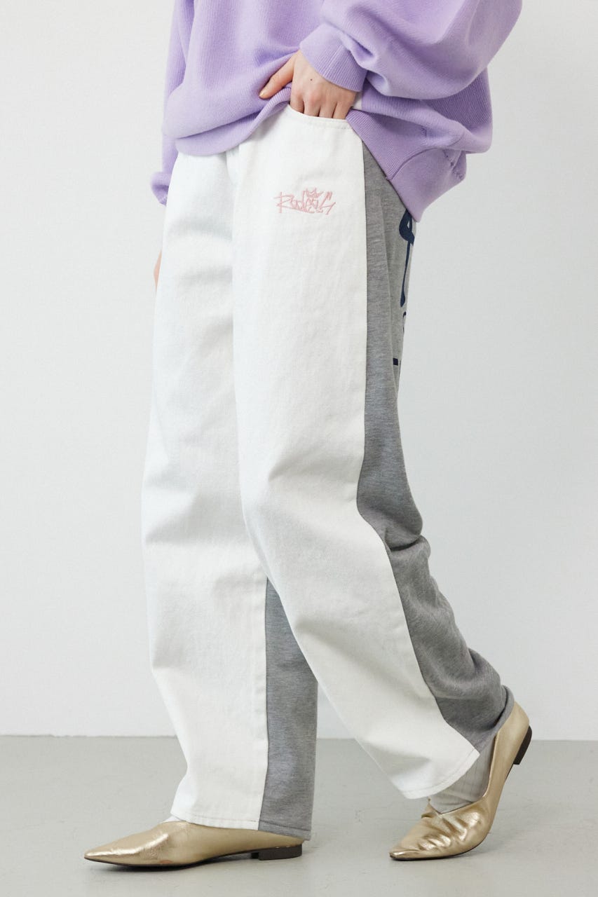 BIG sign logo コンビパンツ IVOY M