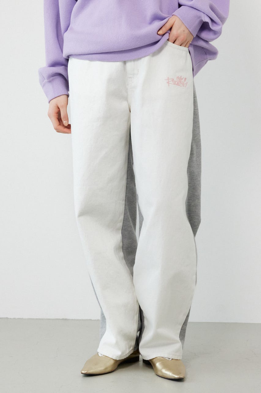 BIG sign logo コンビパンツ IVOY M