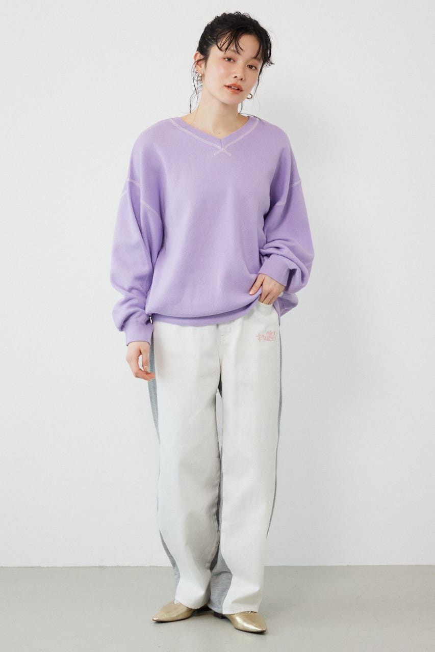 BIG sign logo コンビパンツ IVOY M