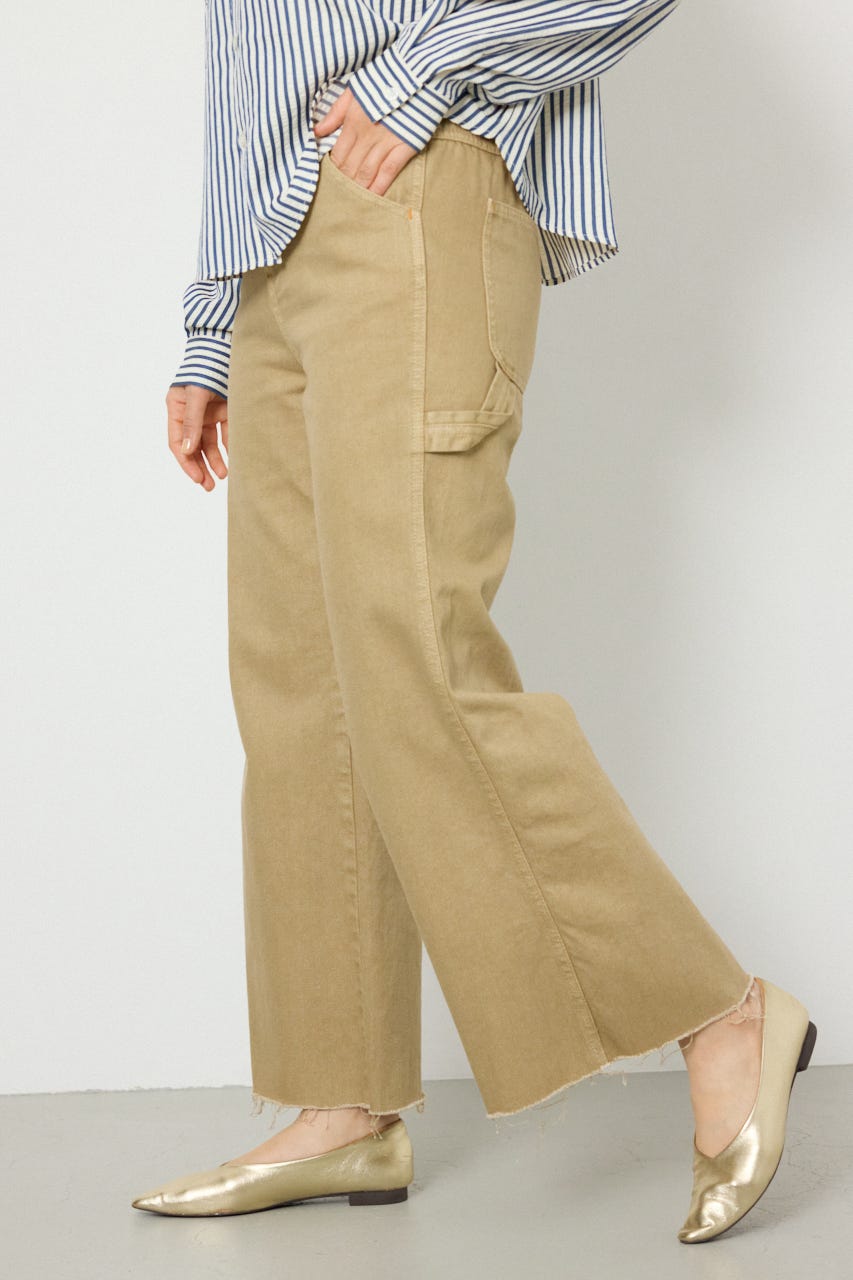 ペインターフレアパンツ BEG S