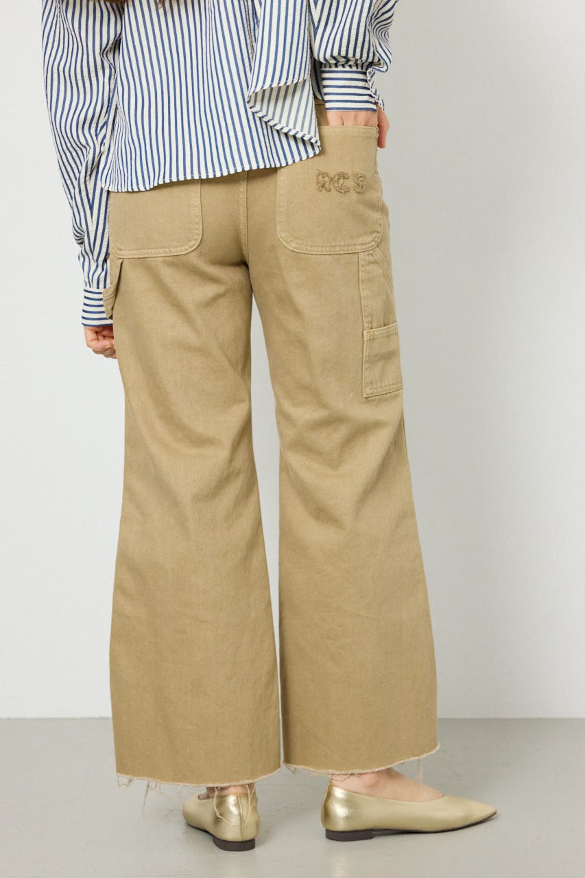 ペインターフレアパンツ BEG S