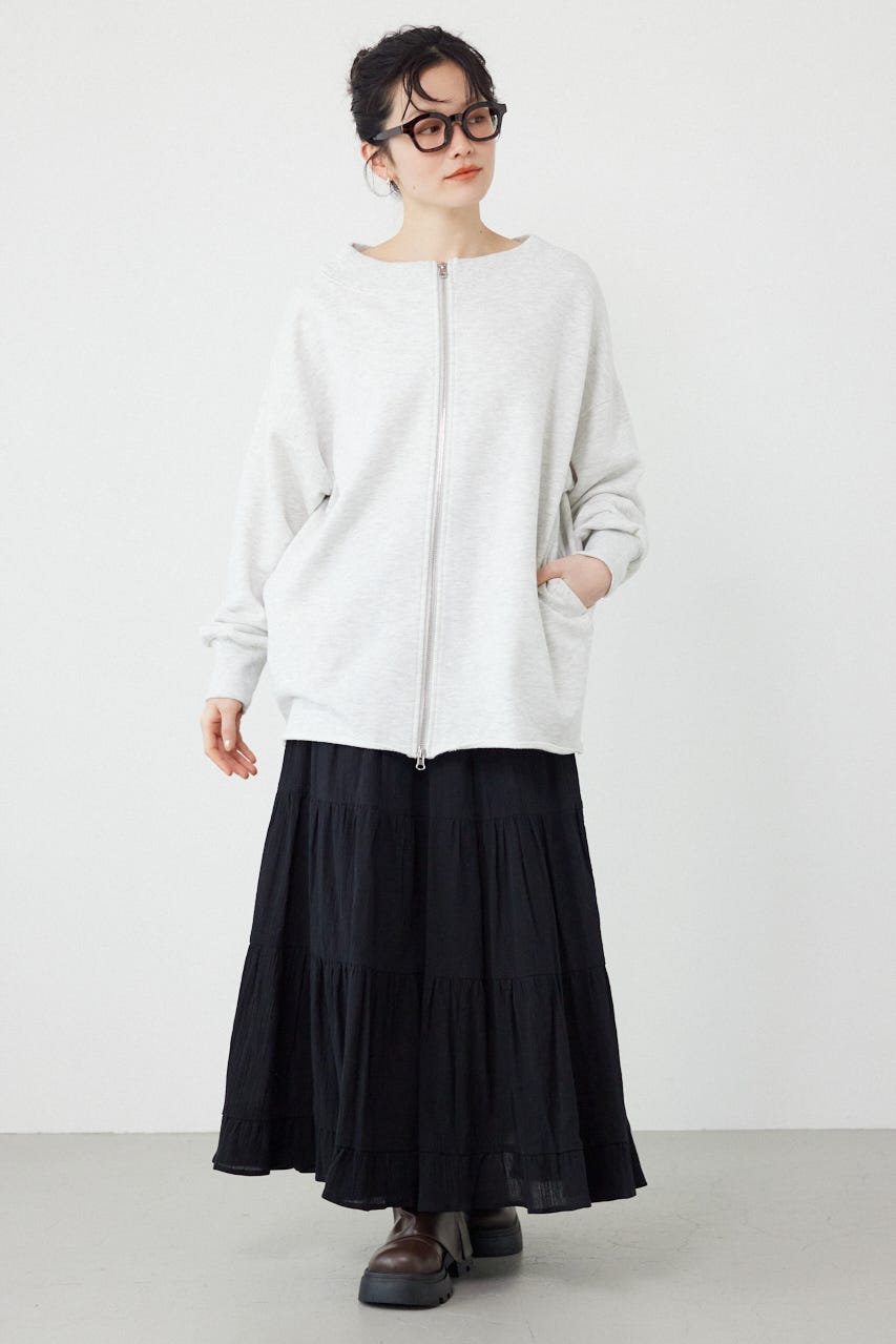 パレットティアードスカート BLK FREE