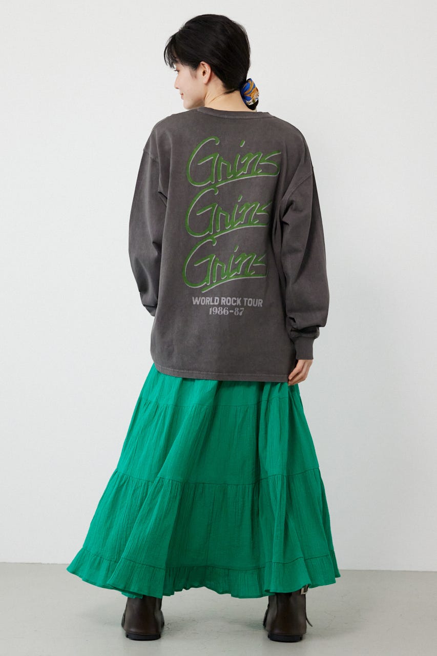 パレットティアードスカート GRN FREE