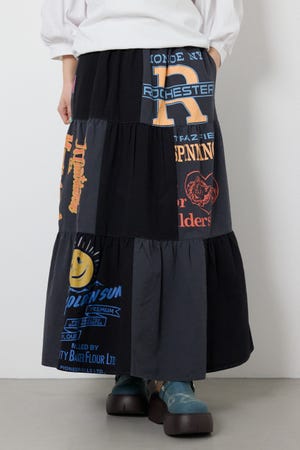 【SS先行アイテム】カスタムティアードスカート