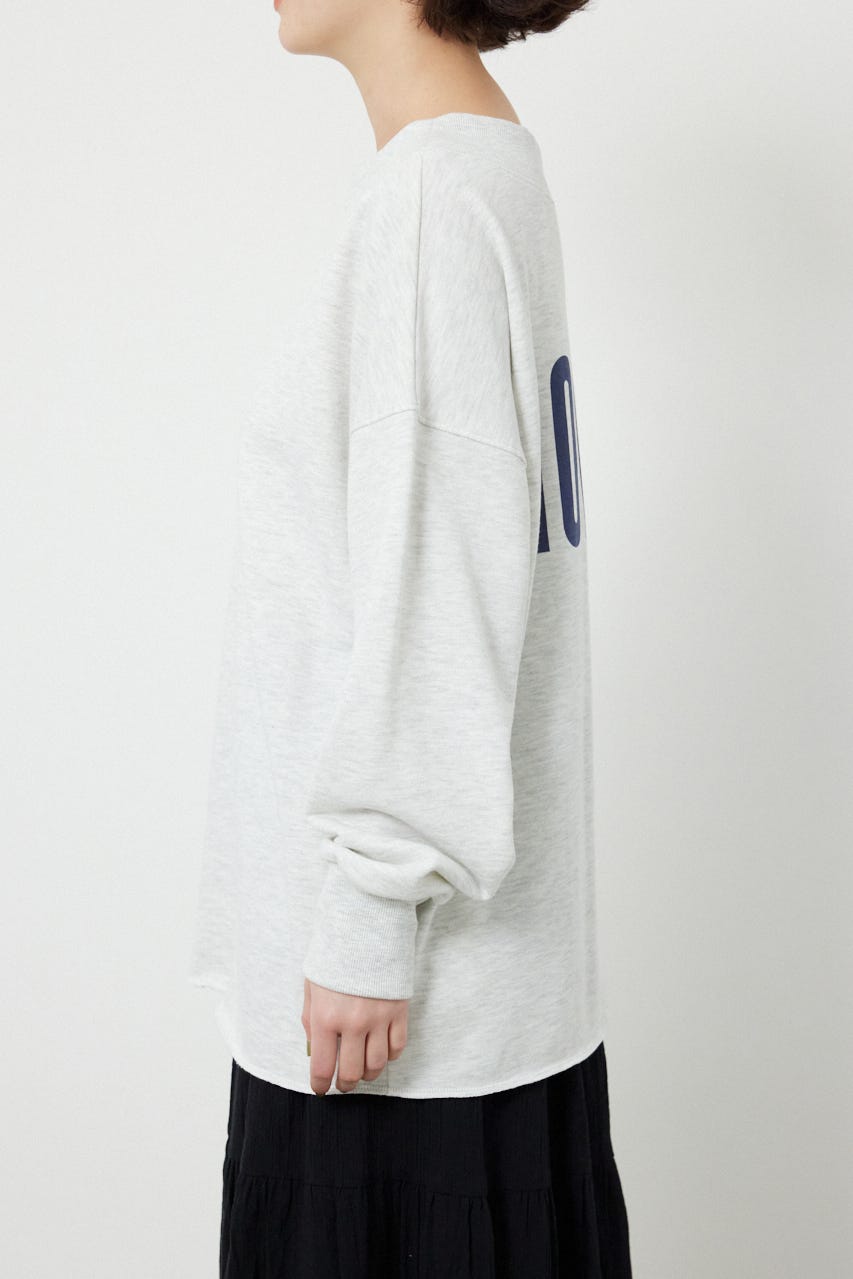 2WAYオフショルダージップトップス L/T.GRY FREE