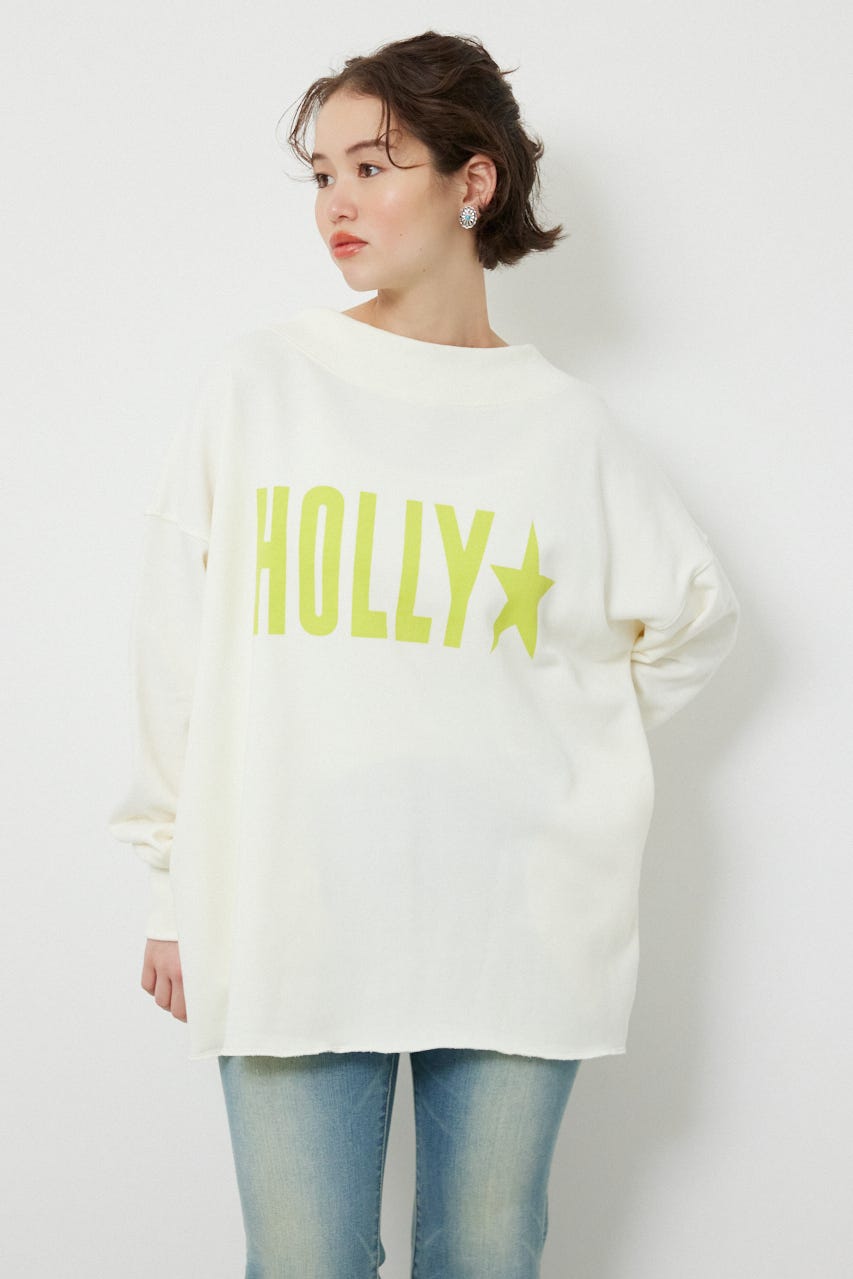 2WAYオフショルダージップトップス WHT FREE