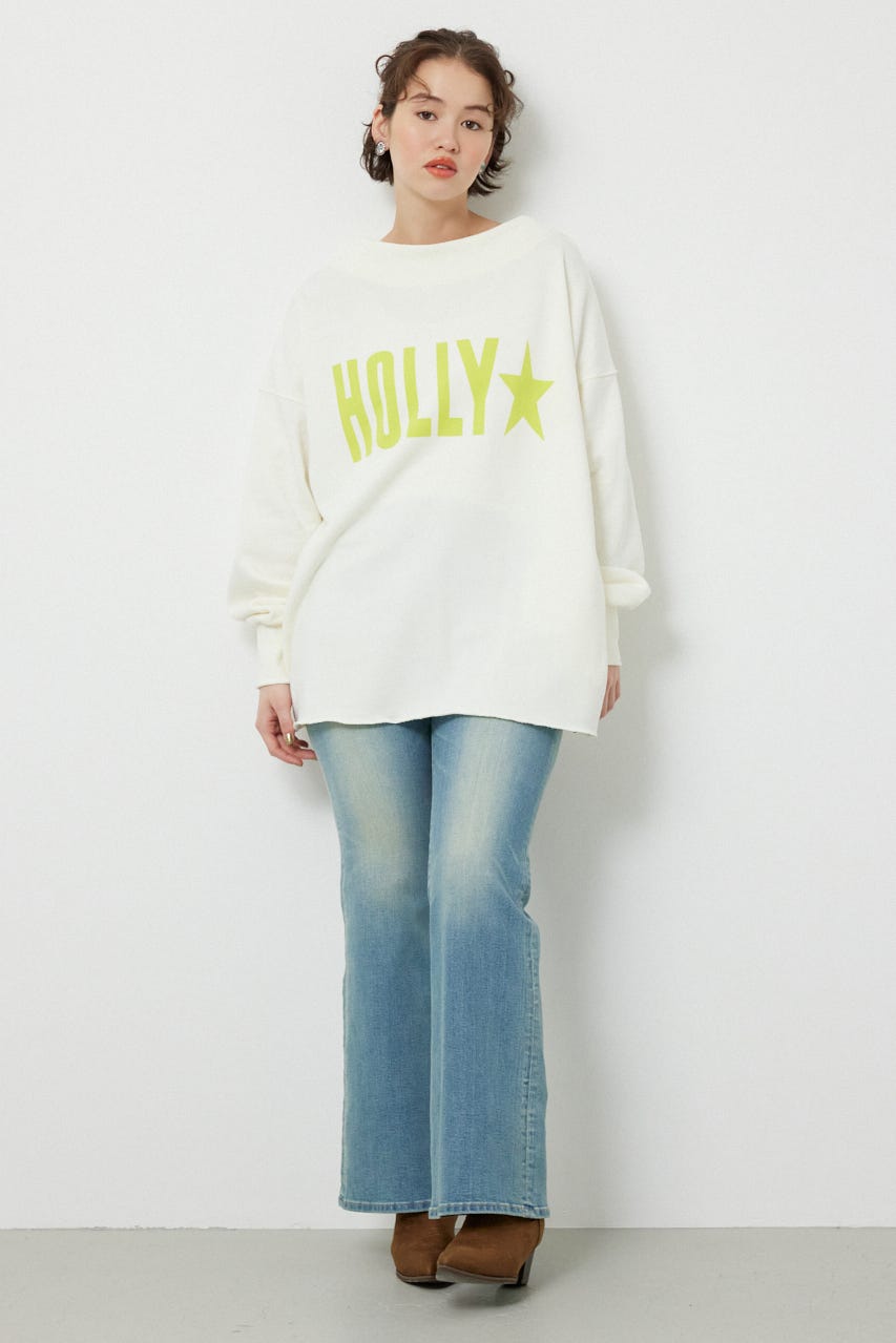 2WAYオフショルダージップトップス WHT FREE