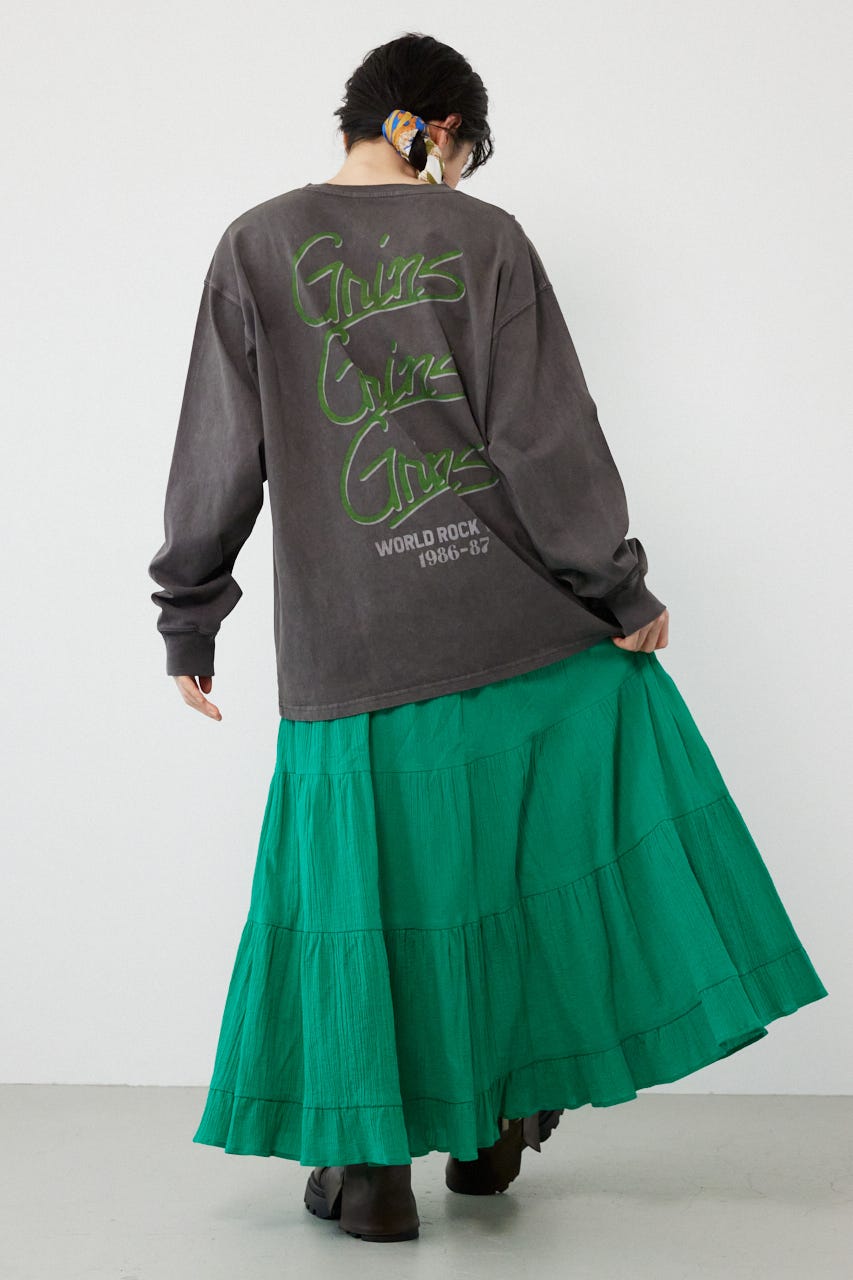 アソートバンドロングTシャツ C.GRY FREE