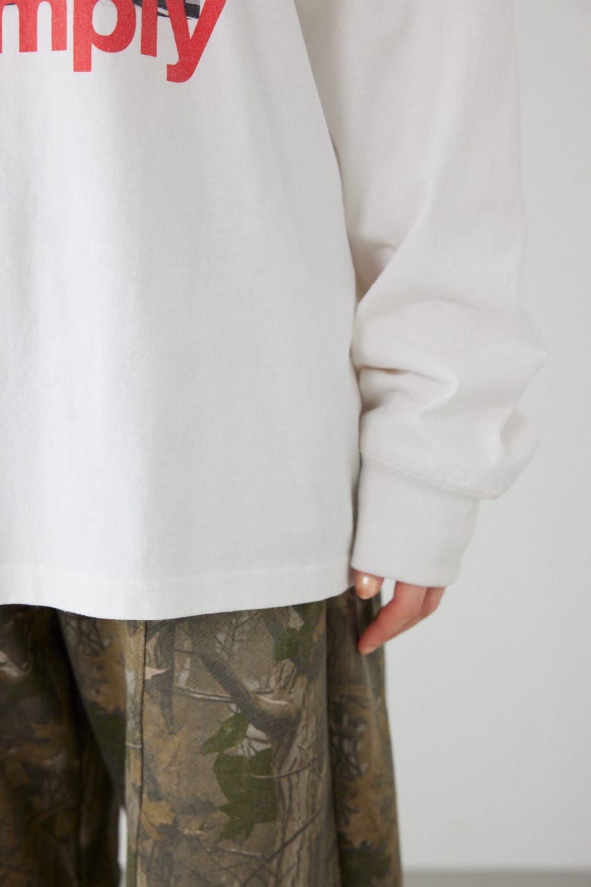 アソートバンドロングTシャツ O/WHT FREE