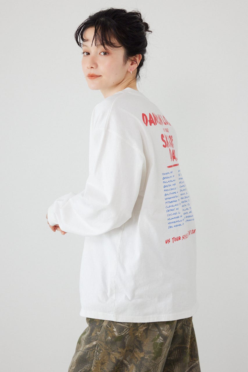 アソートバンドロングTシャツ O/WHT FREE