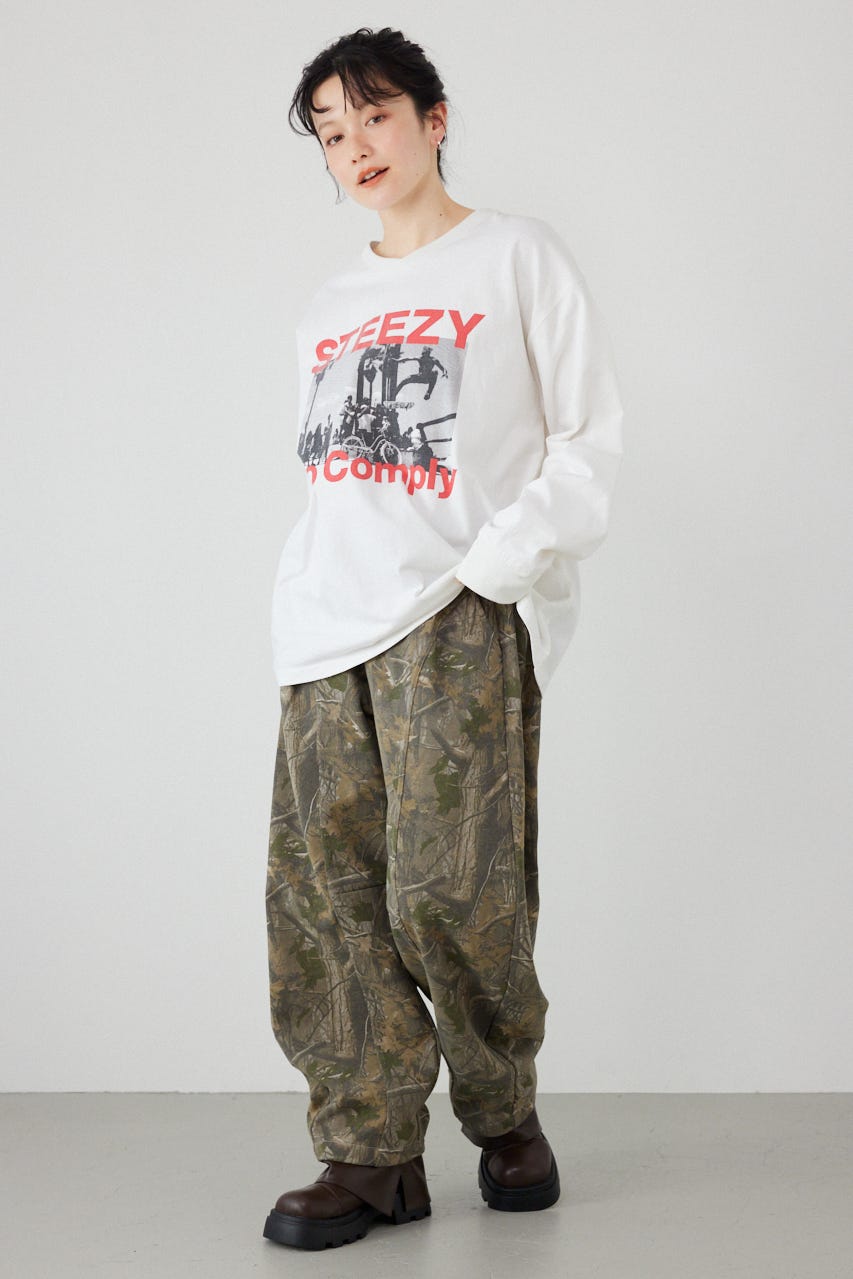 アソートバンドロングTシャツ O/WHT FREE