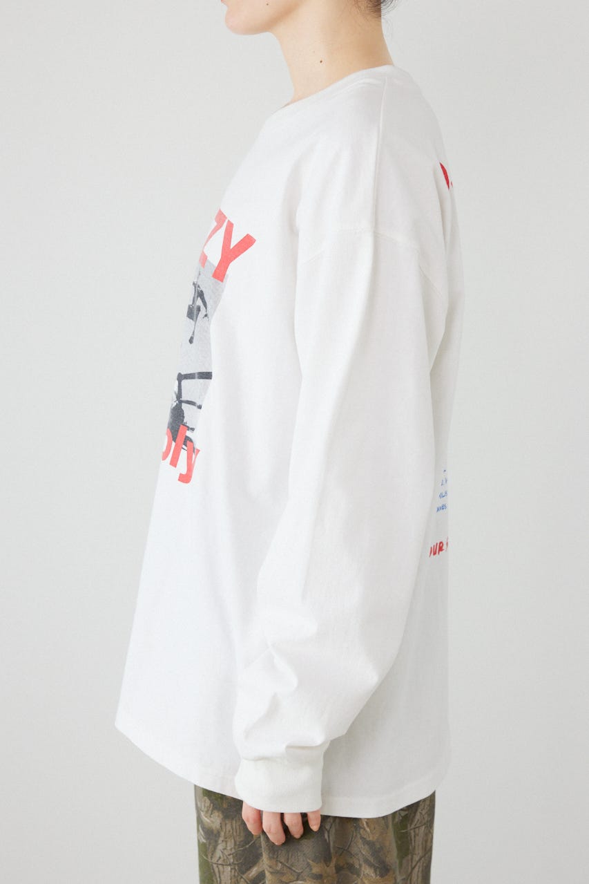 アソートバンドロングTシャツ O/WHT FREE