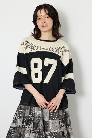 エンブロイダリーユニフォームTシャツ