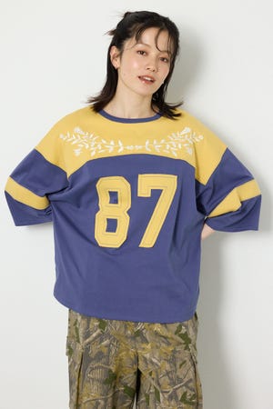 エンブロイダリーユニフォームTシャツ