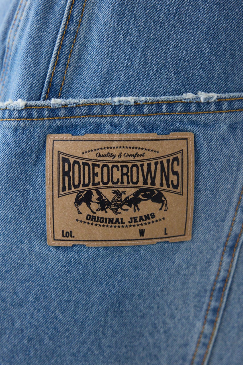 【SS先行アイテム】ビッグポケットバルーンデニム BLU S