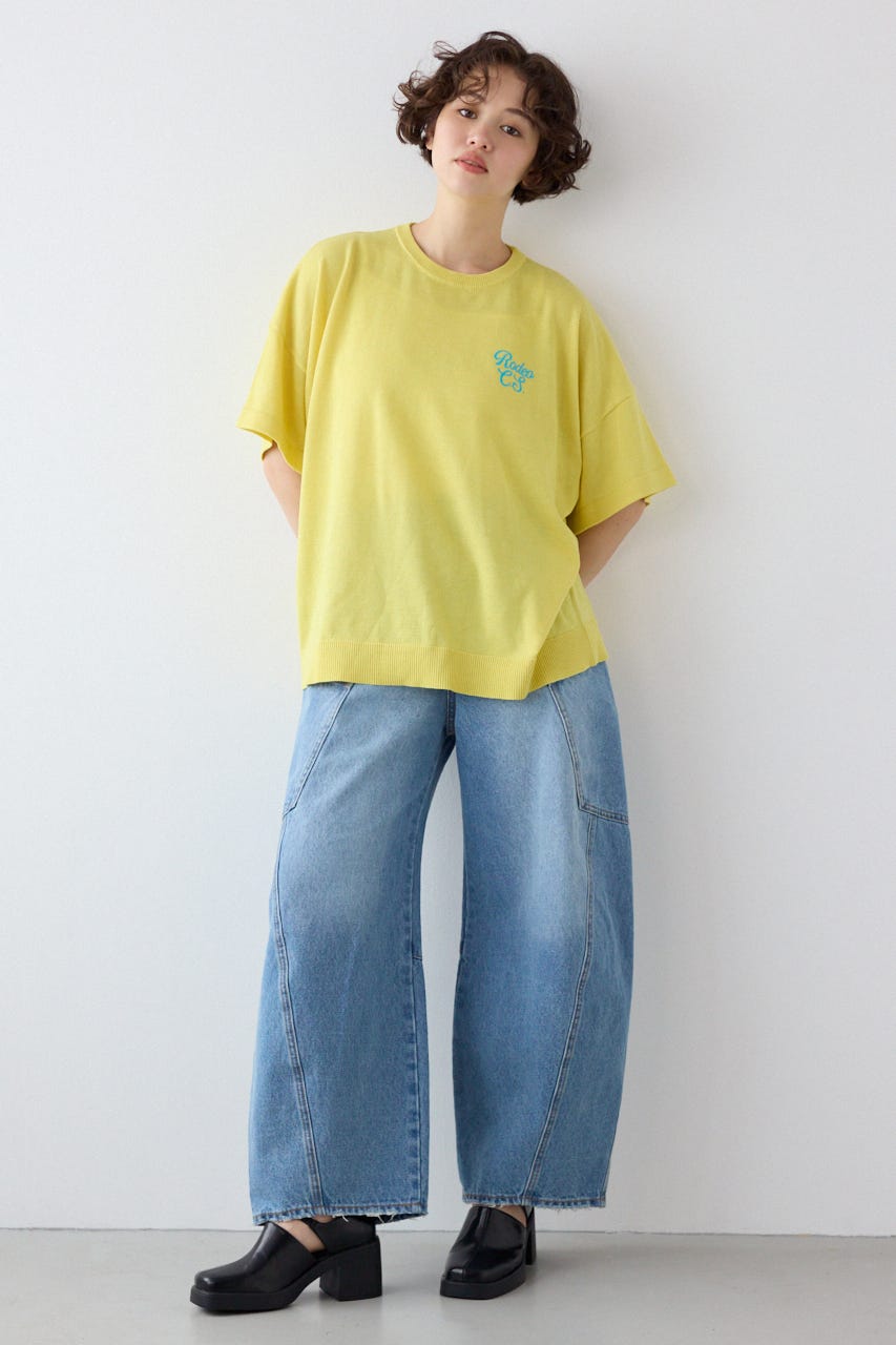 【SS先行アイテム】ビッグポケットバルーンデニム BLU S