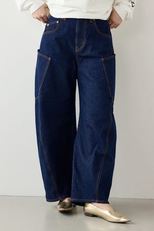 【SS先行アイテム】ビッグポケットバルーンデニム