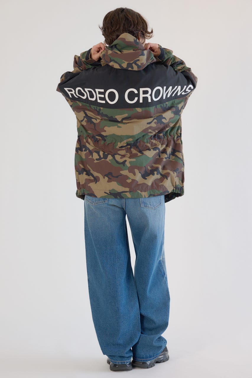 ワイド ルーズデニム BLU S