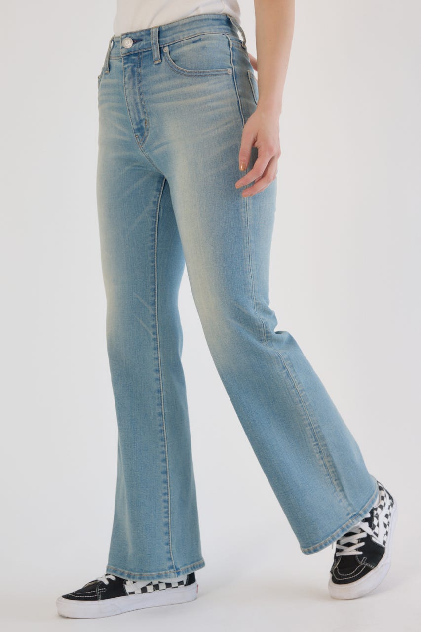 Beautiful フレアデニム BLU S