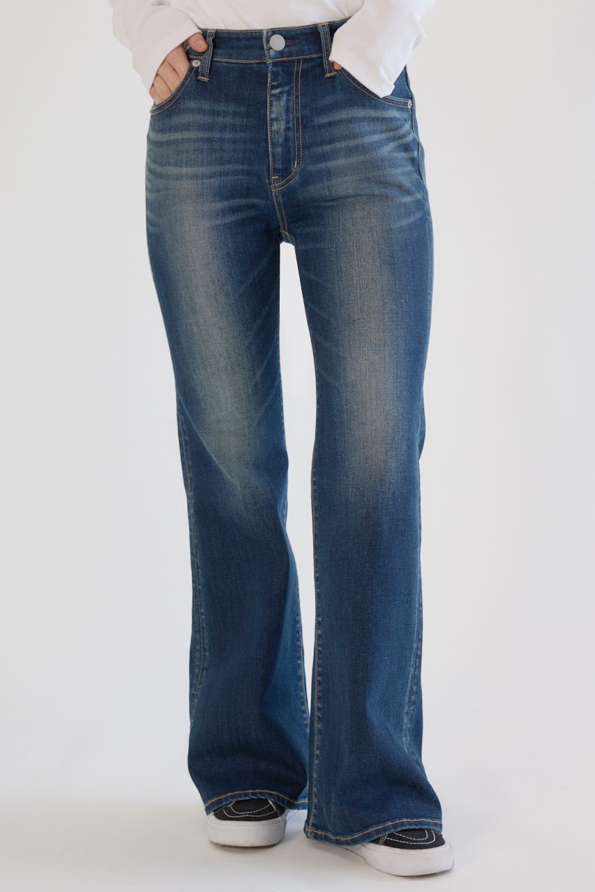 Beautiful フレアデニム D/BLU XS