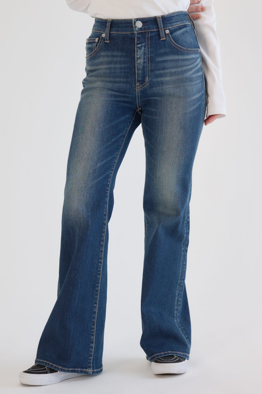 Beautiful フレアデニム D/BLU XS