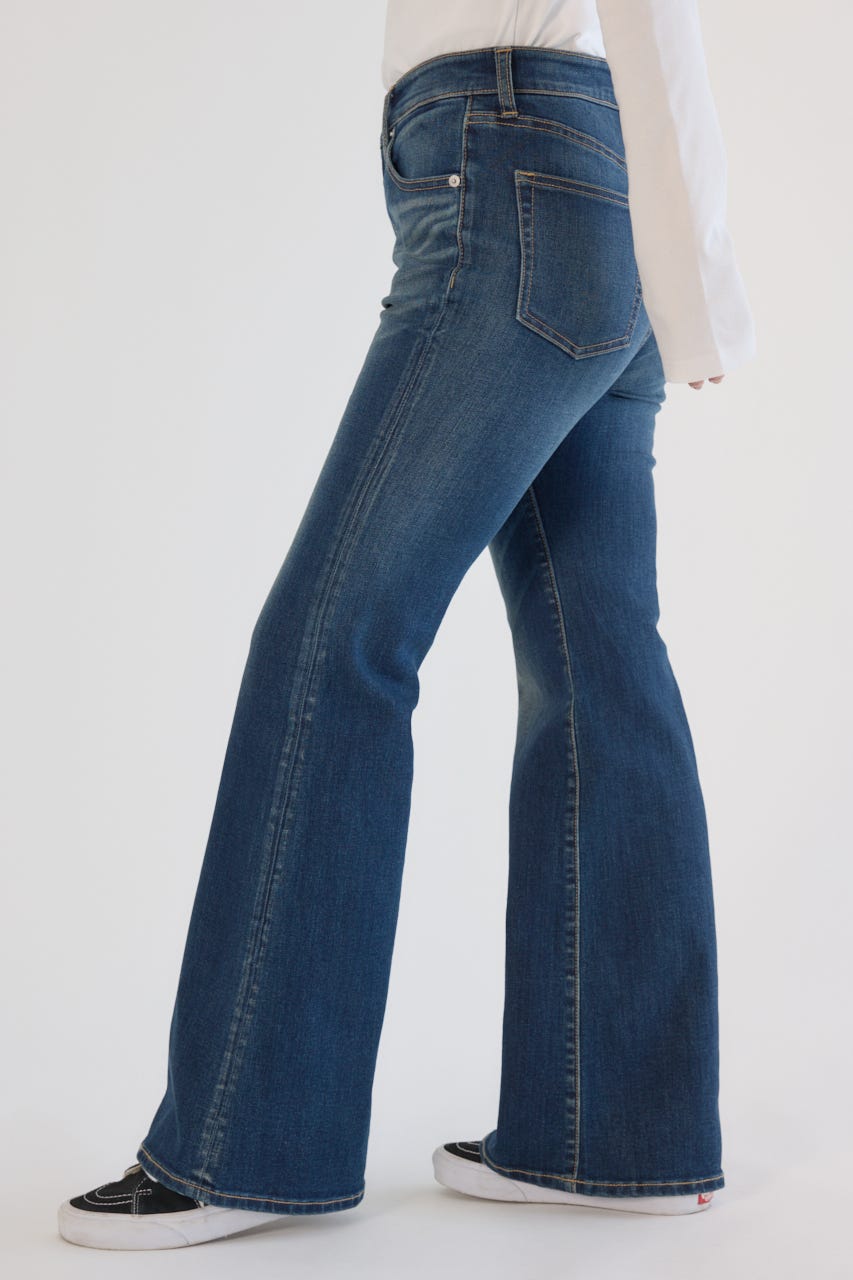 Beautiful フレアデニム D/BLU XS