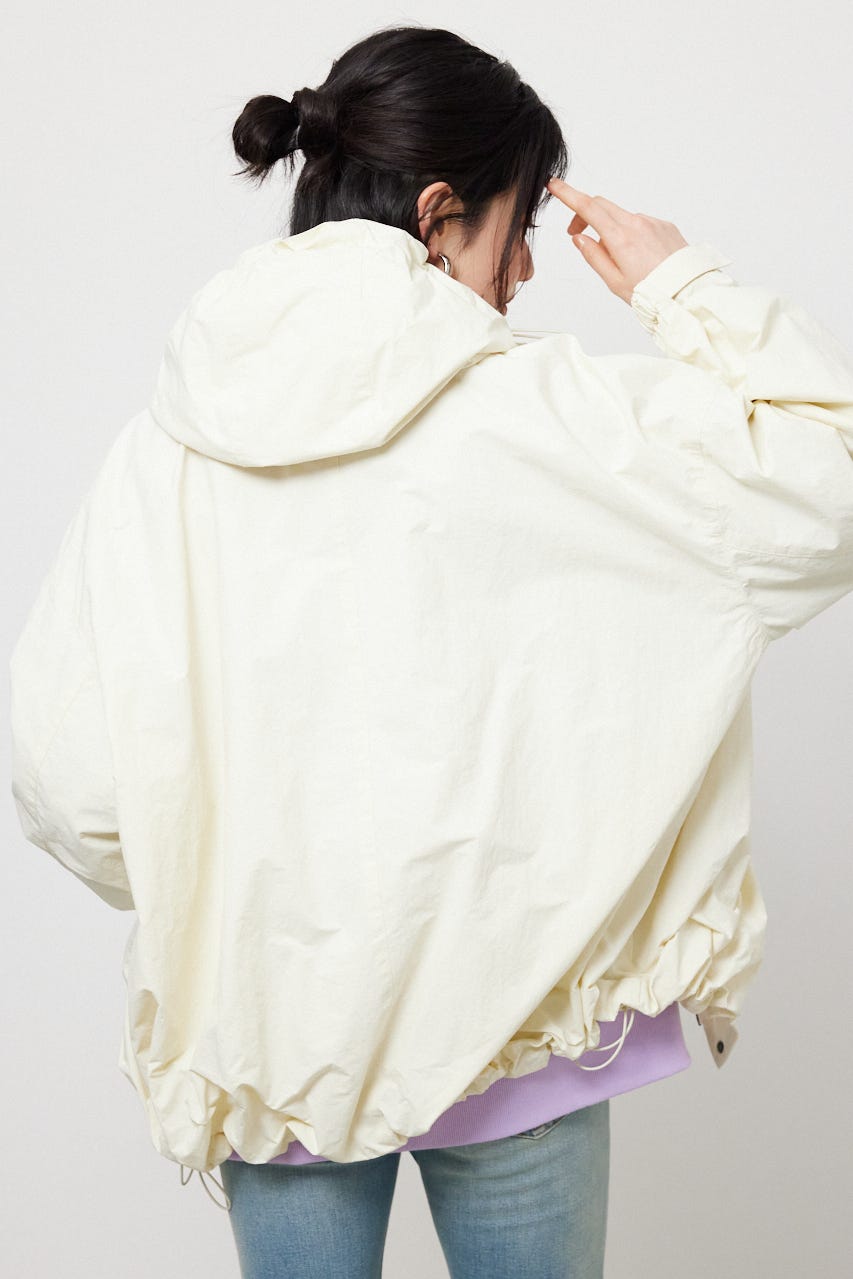 W/R バルーンマウンテンパーカー O/WHT FREE