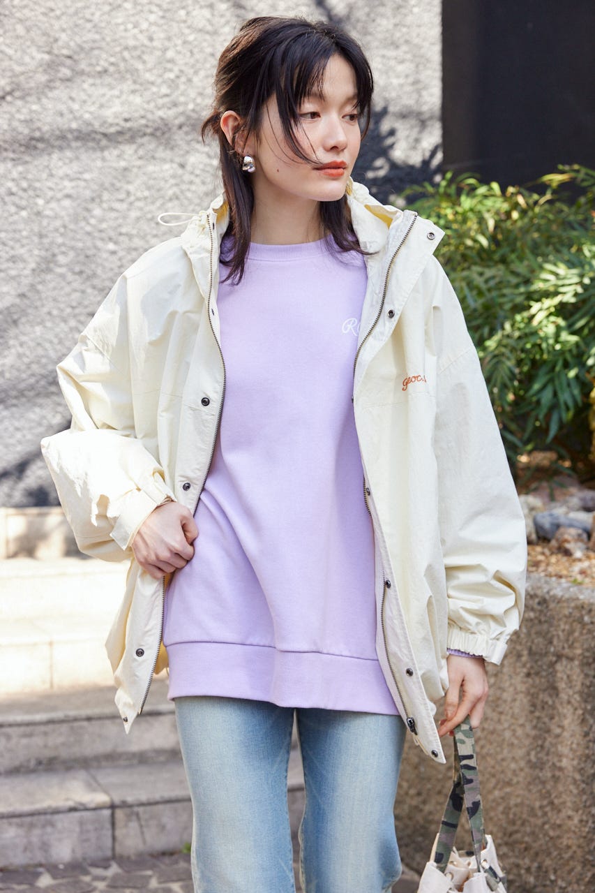 W/R バルーンマウンテンパーカー O/WHT FREE