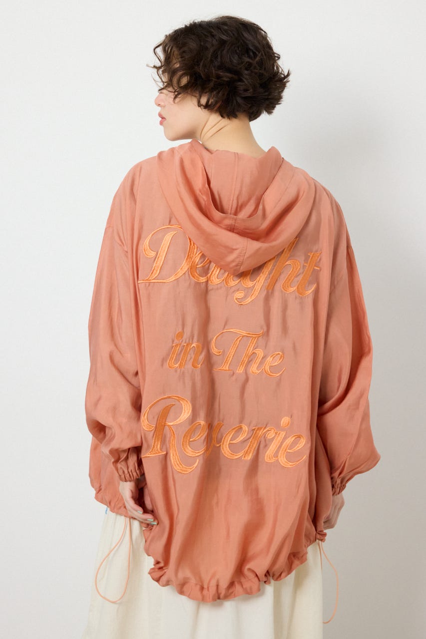 【SS先行アイテム】シアーフーディーブルゾン D/ORG FREE