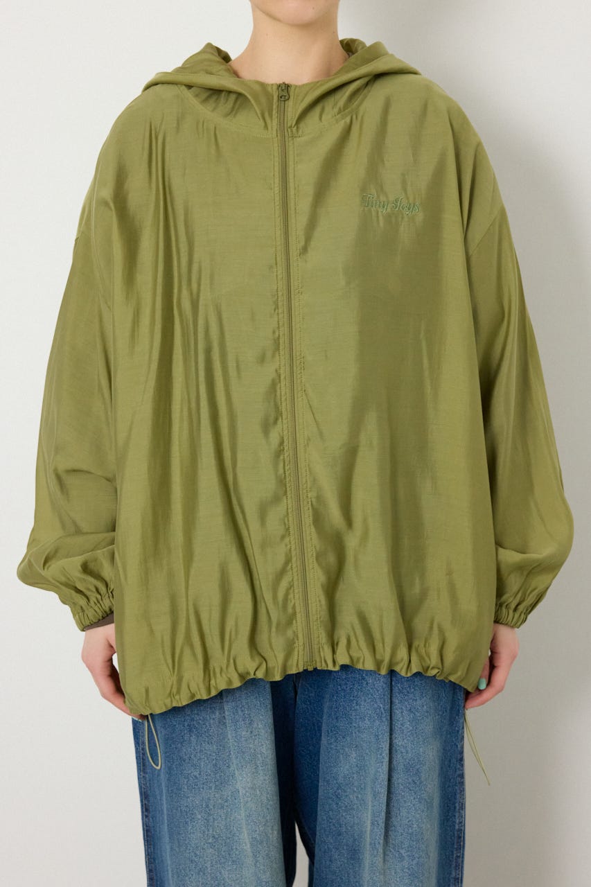 【SS先行アイテム】シアーフーディーブルゾン KHA FREE