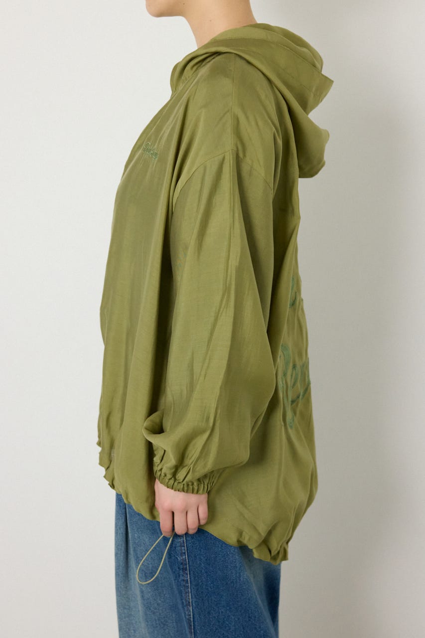 【SS先行アイテム】シアーフーディーブルゾン KHA FREE