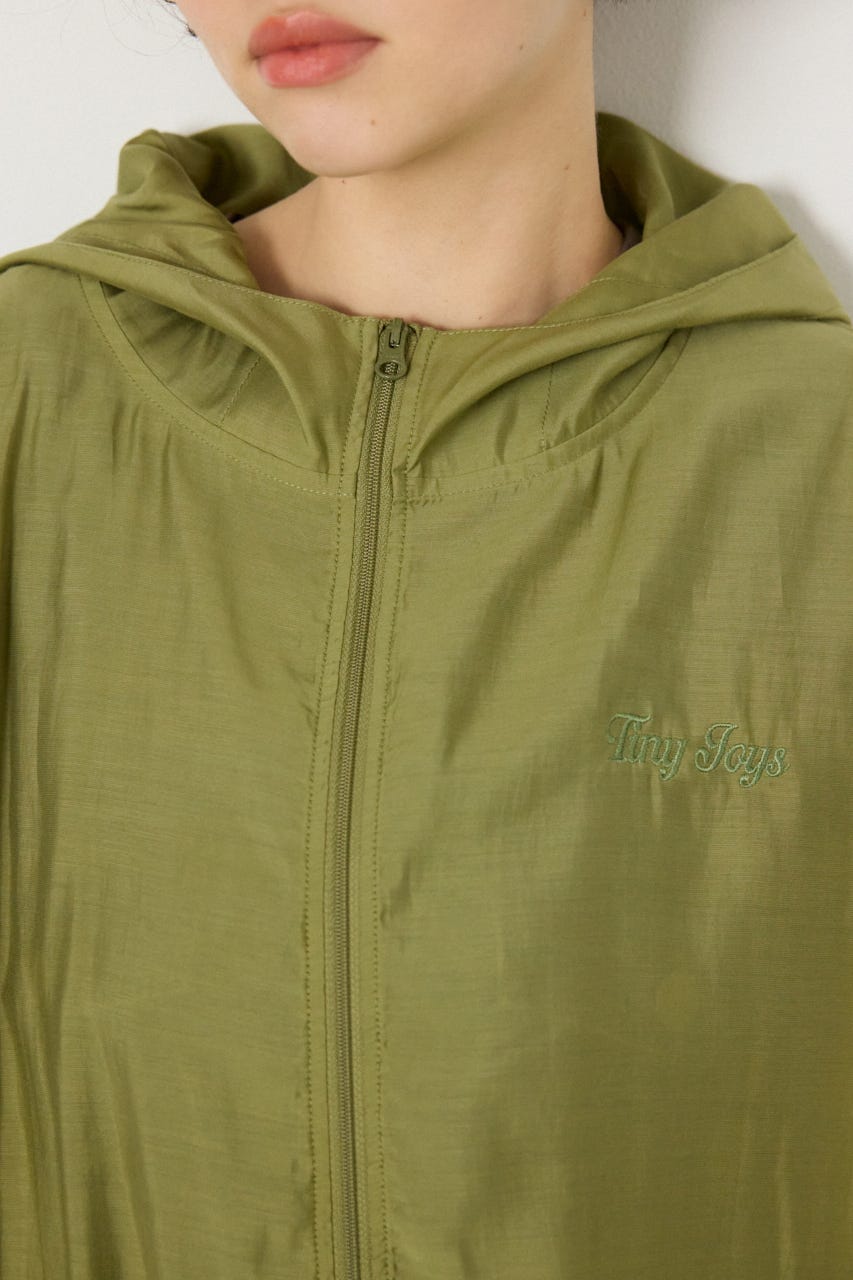 【SS先行アイテム】シアーフーディーブルゾン KHA FREE