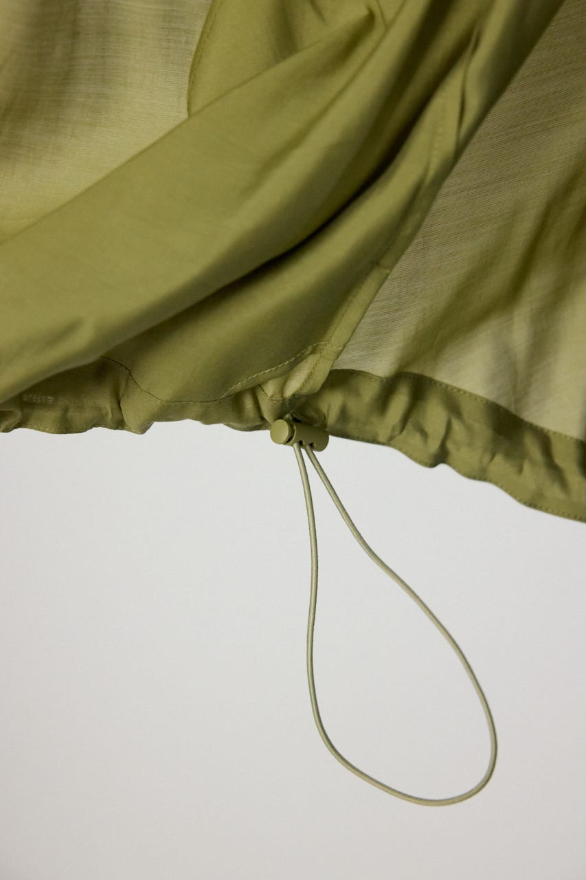 【SS先行アイテム】シアーフーディーブルゾン KHA FREE