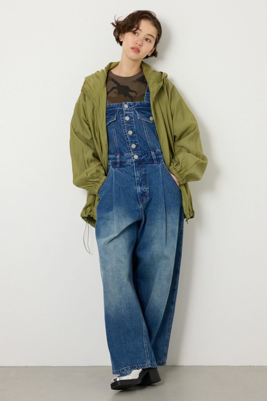 【SS先行アイテム】シアーフーディーブルゾン KHA FREE