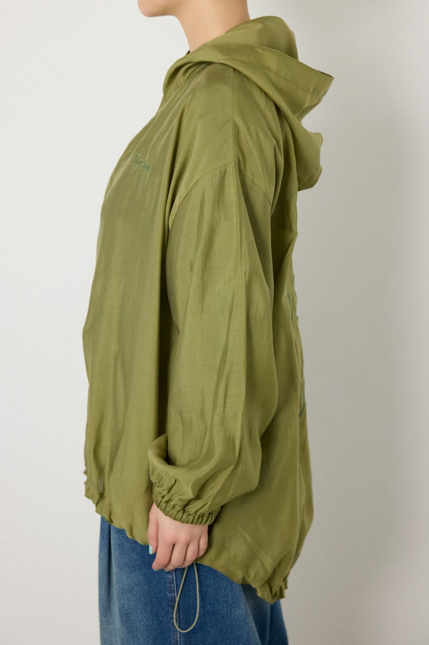 【SS先行アイテム】シアーフーディーブルゾン KHA FREE