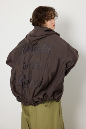 【SS先行アイテム】シアーフーディーブルゾン