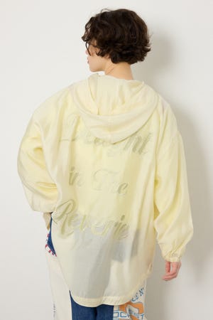 【SS先行アイテム】シアーフーディーブルゾン