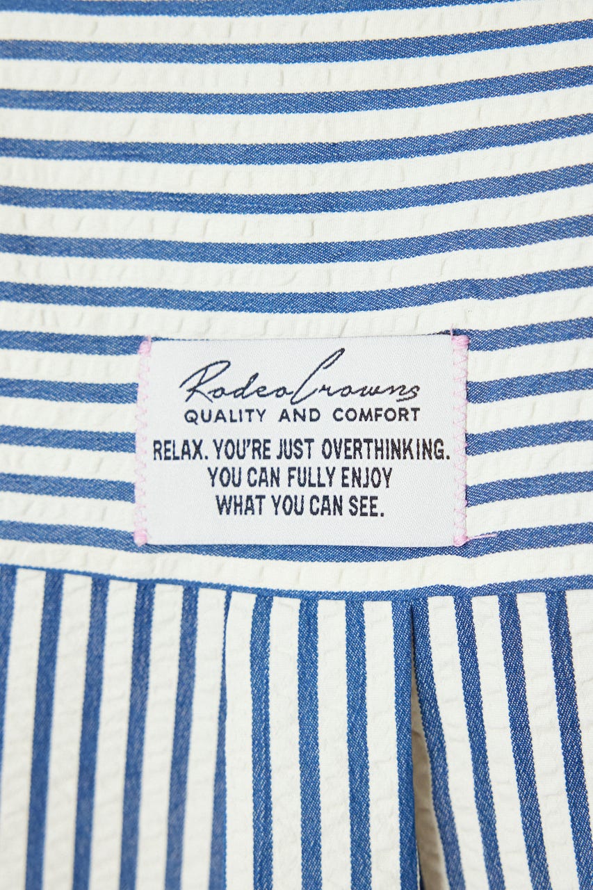 マルチパターンシャツ 柄NVY S