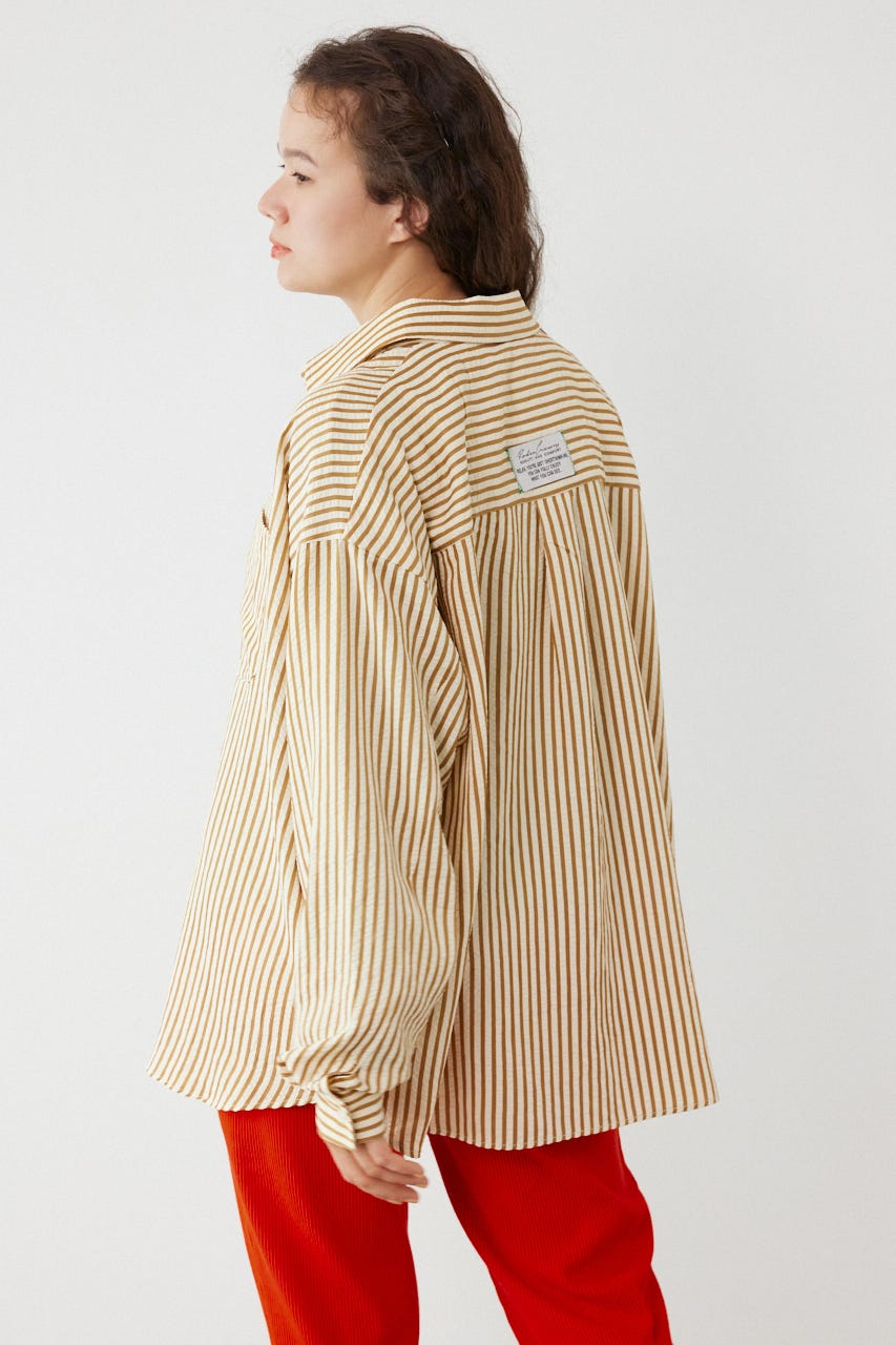 マルチパターンシャツ 柄YEL S