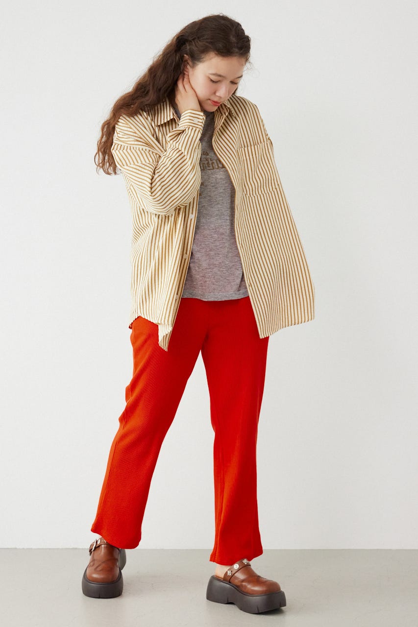 マルチパターンシャツ 柄YEL S