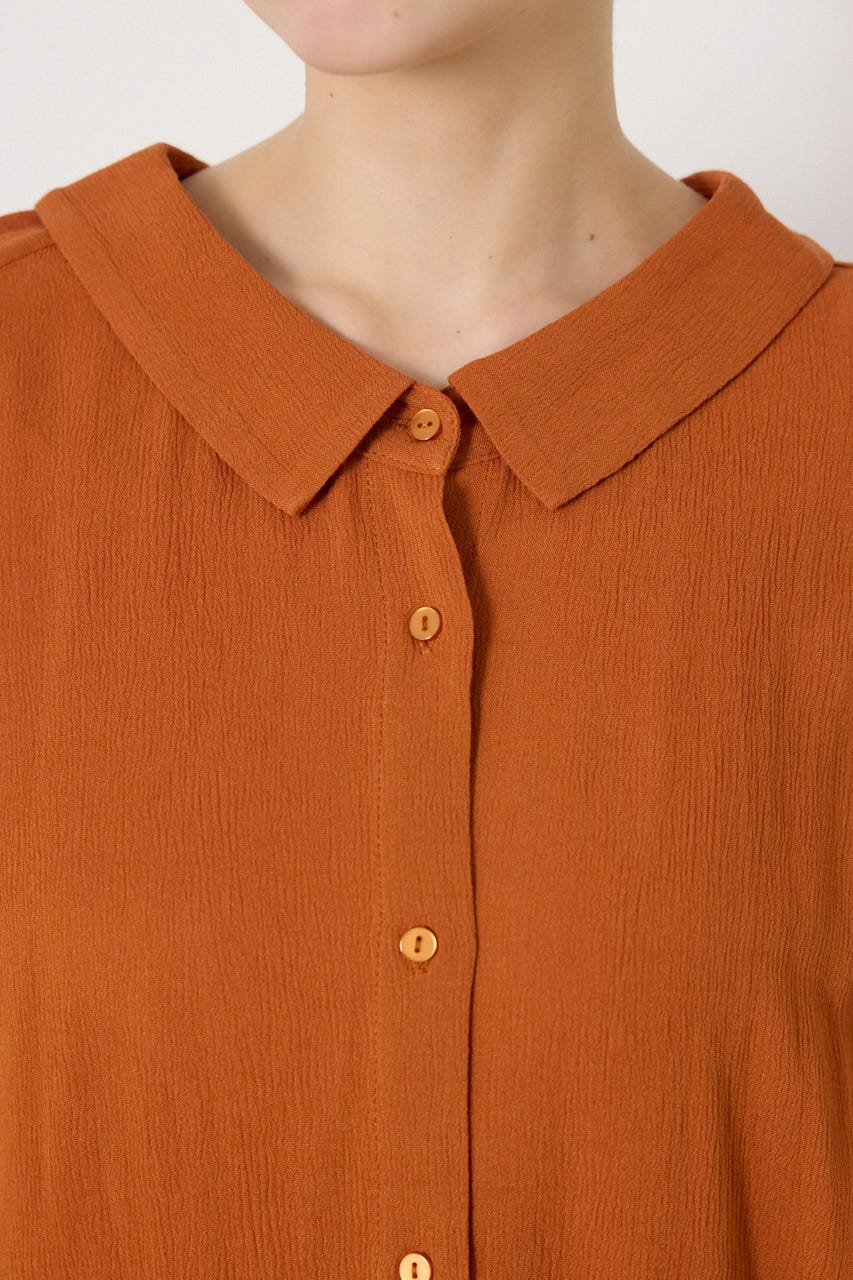 レーヨンクレープ2WAYシャツ D/ORG FREE